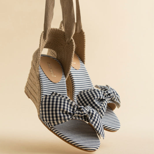 Alpargata Alicia Vichy Navy