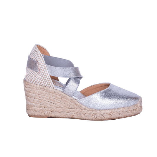 Alpargata Lauri Silver